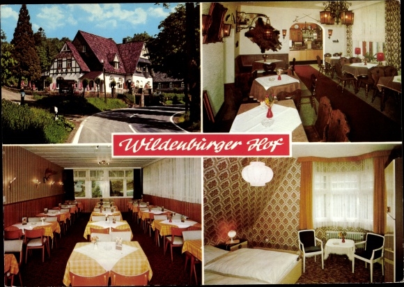 Ak Crottorf Friesenhagen Rheinland Pfalz, Schloss Krottorf, Wildenburger Hof