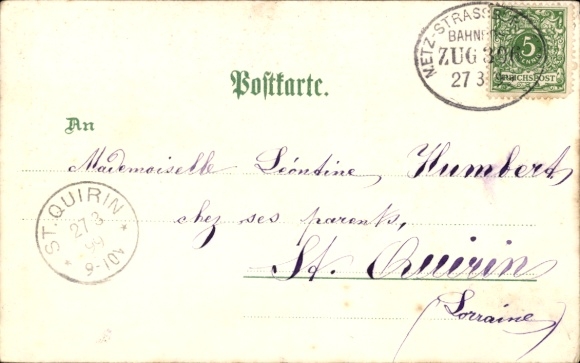 Chromo-Litho Annweiler am Trifels Palatinate, Trifels, Anebos, Scharfenberg Castle Ruins, general view