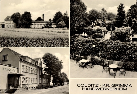 Ak Colditz in Sachsen, Handwerkerheim