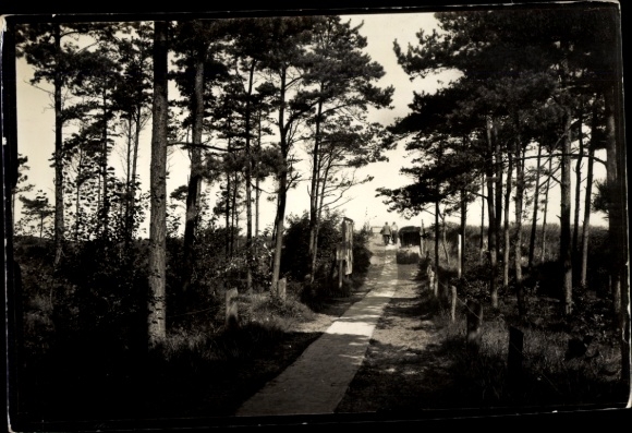 Photo Seeheilbad Zingst on the Baltic Sea, path to the beach