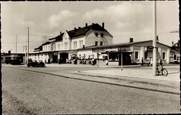Ak Wilhelmshaven in Niedersachsen, Hauptbahnhof