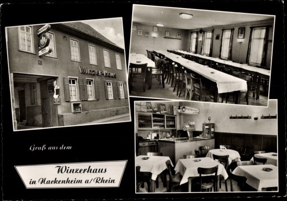 PC Hakenheim am Rhein, Winzerhaus restaurant, Wormer Straße 7, interior view