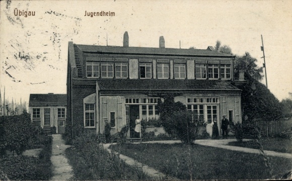 Ansichtkaart Dresden Übigau, jeugdhuis