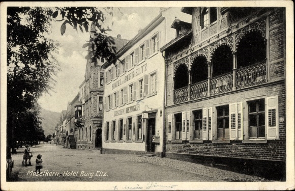 Ak Moselkern an der Mosel, Hotel Burg Eltz