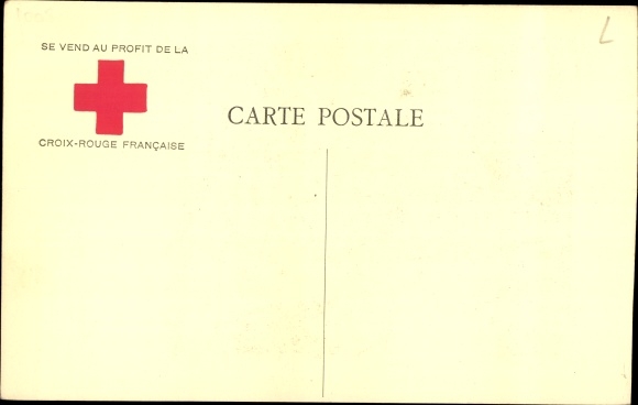 Artist Postcard Raemurkers, Louis, French Red Cross, Demasquee, Le Livre Jaune, Marianne, German