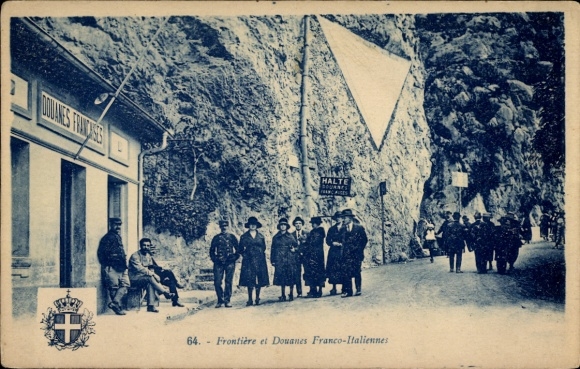 Stereo Photo Engelberg Kt. Obwalden Switzerland, Waterfall, Gorge 1900
