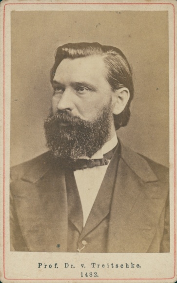 CdV historian and politician Prof. Dr. Henry V Treitschke, portrait