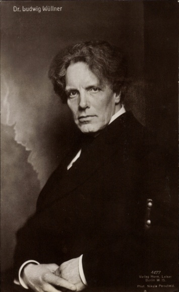 Ak Schauspieler Dr. Ludwig Wüllner, Portrait