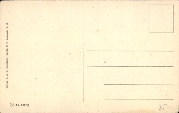 Postcard Berlin Pankow Niederschönhausen, Blankenburger Straße
