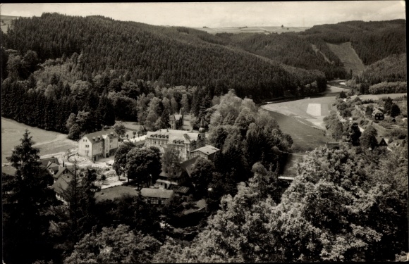 PC Walsburg Eßbach in Thuringia, FDGB-Kurheim, Panorama