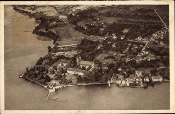 PC Friedrichshafen on Lake Constance, aerial photo with the castle, WHW The beautiful Germany 165
