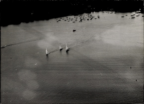 Foto Berlin Zehlendorf Wannsee?, Fliegeraufnahme