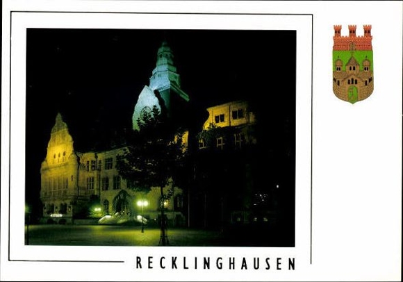 11 alte Ak Recklinghausen in Westfalen, diverse Ansichten