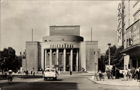 Postcard Berlin Mitte, Volksbühne, Babylon Cinema