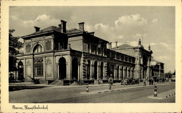 Ak Bonn am Rhein, Hauptbahnhof
