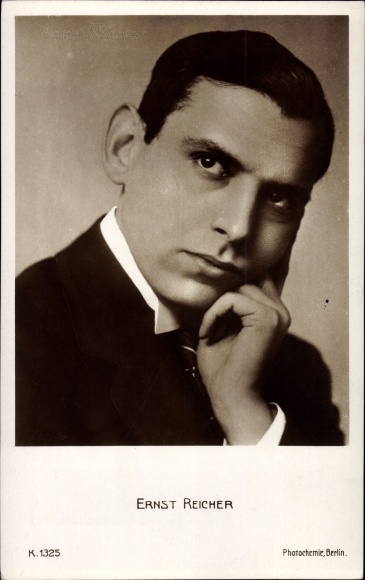 Postcard Actor Ernst Reicher, Portrait, PH, K. 1325
