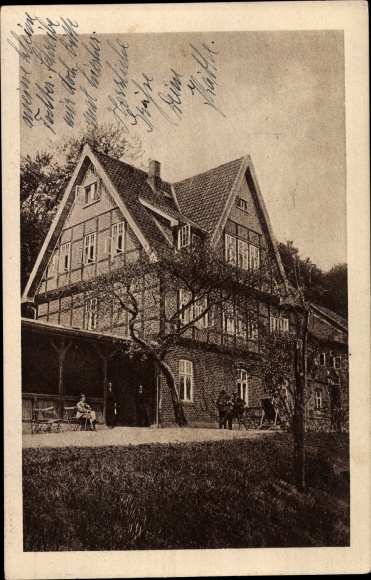 Postcard Oyle Marklohe in Lower Saxony, pension and forestry Oyler Berg