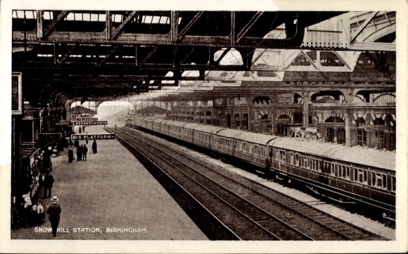 PC Birmingham West Midlands England, Snow Hill Station