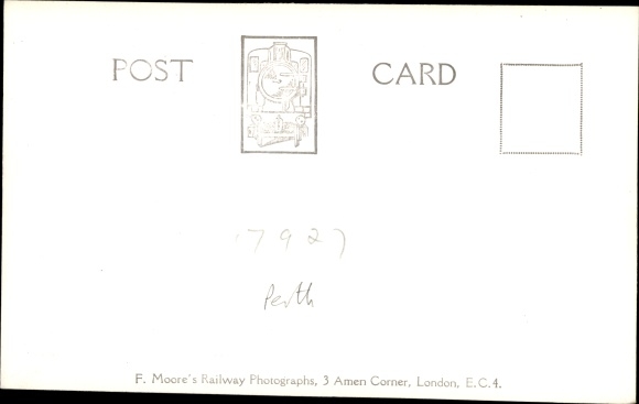 Photo Postcard British Railways, 17927, Perth Scotland