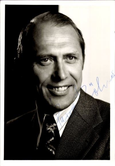 Foto Politiker Paul Röhner, CSU, Autogramm