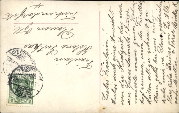 Postcard Prince Ferdinand of Bulgaria and Princess Eleonore, portrait