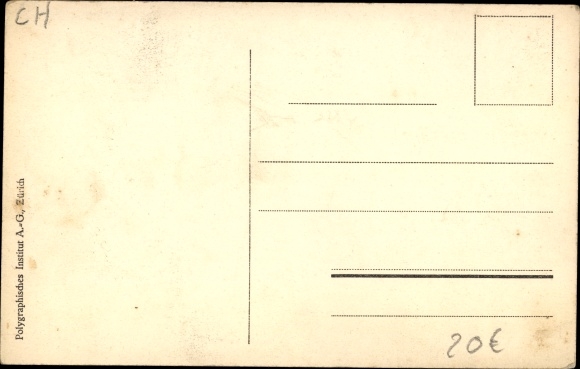 PC Zurich City of Switzerland, general accident and liability insurance AG, visit of the Emperor 03.09.1912