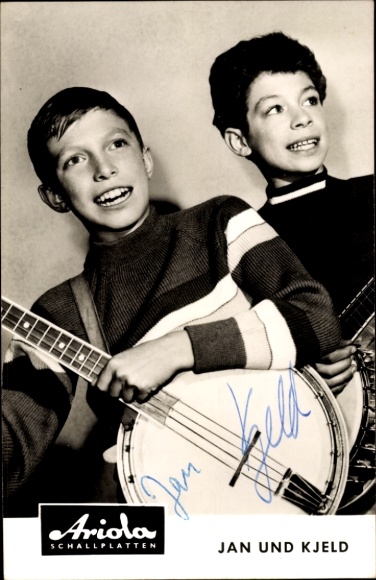 Ak Jan und Kjeld, Schlager, Brüdergesangsduo, Banjos