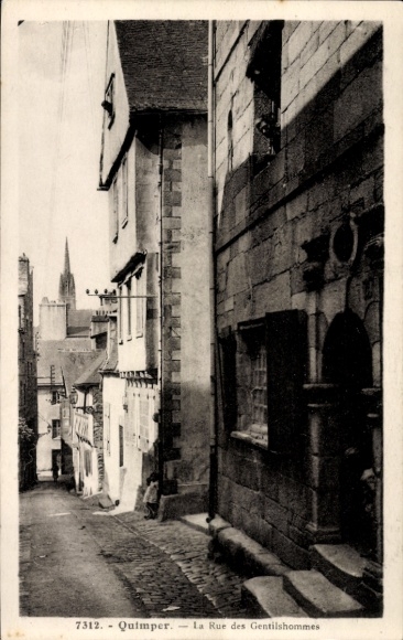 PC Quimper Finistère, Rue des Gentilshommes