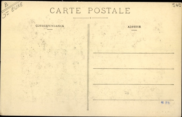 Postcard Broglie Eure, Le Chateau