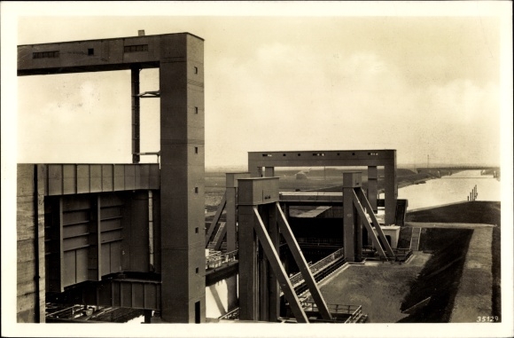 PC Rothensee Magdeburg, ship lift, lock system, Mittelland Canal