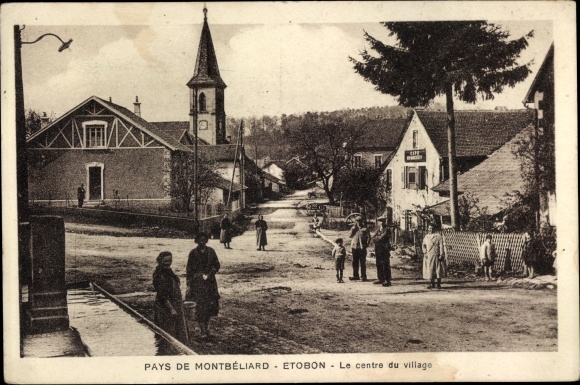 Ak Étobon Haute Saône, Le centre du village