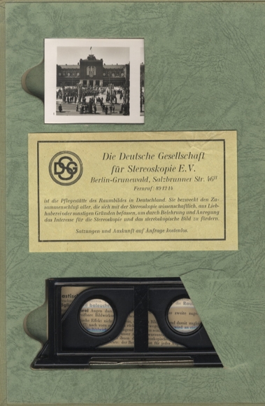 Raumbildalbum Der erste Großdeutsche Reichskriegertag  100 Stereofotos 1939