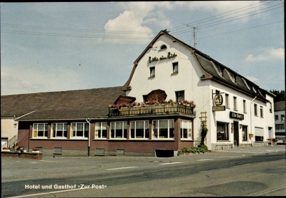 Ak Walsdorf in der Eifel, Hotel und Gasthof Zur Post
