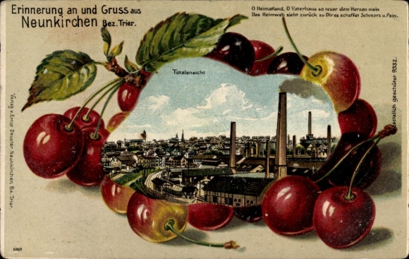 Kirsch Chromo-Litho Neunkirchen in Saarland, total view
