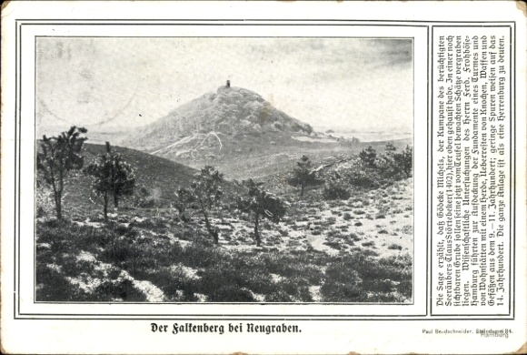 Postcard Hamburg Harburg Neugraben Fischbek, Falkenberg