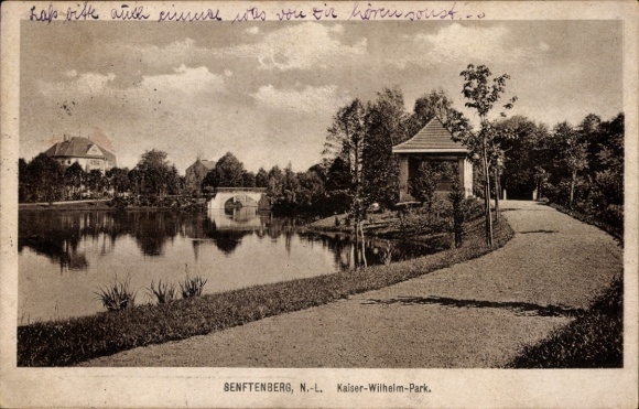 KP Senftenberg na Dolnych Łużycach, Park Cesarza Wilhelma