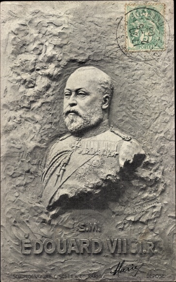 Artist PC Mastroianni, D., King Edward VII of England, King Edward VII.
