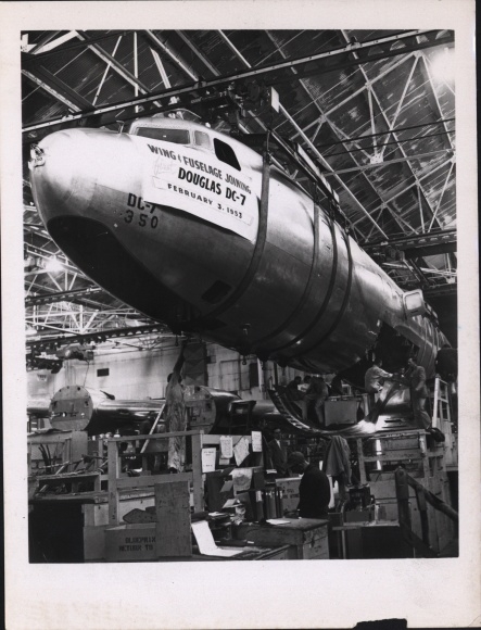 Photo transport and passenger aircraft, Douglas Aircraft DC7