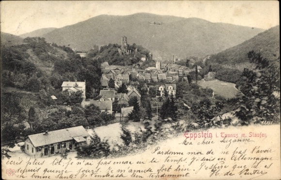 Postcard Eppstein im Taunus, general view