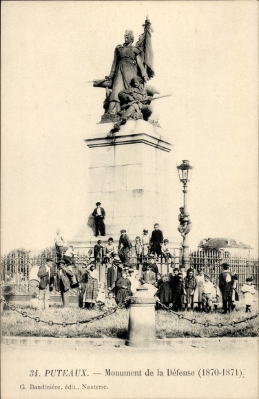 PC Puteaux Hauts de Seine, Monument de la Defense