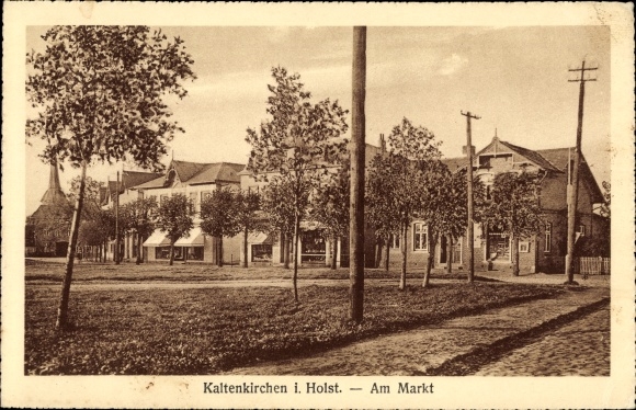 KP Kaltenkirchen w Holsztynie, na rynku