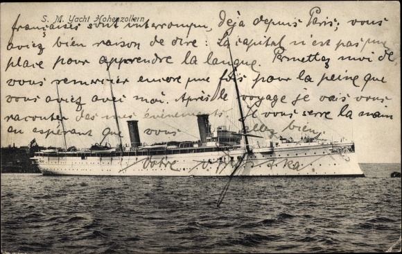 KP Deutsches Kriegsschiff, SMS Hohenzollern, Kaiseryacht