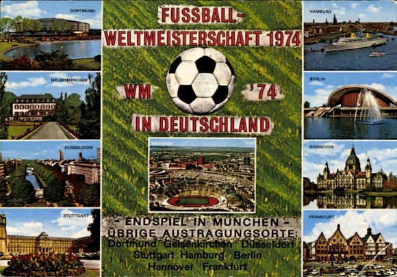 KP Football World Cup 1974 w Niemczech, finał w Monachium, stadion