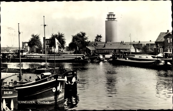 Postcard Terneuzen Zeeland Niederlande, Oostkolk