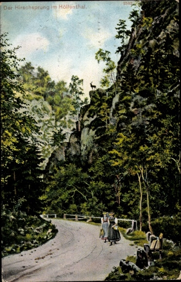 PC Buchenbach in the Black Forest, Hirschsprung in the Höllental