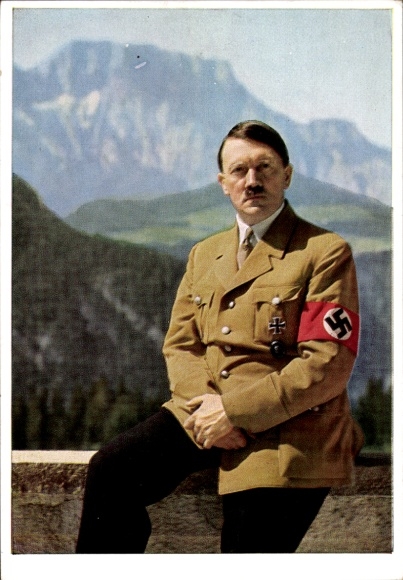 KP Führer i kanclerz Rzeszy Adolf Hitler, Am Obersalzberg, portret