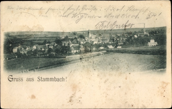 PC Stammbach in Upper Franconia, Panorama