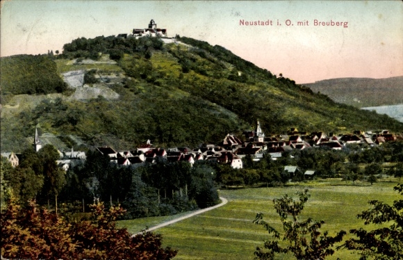 Postcard Neustadt Breuberg im Odenwald, general view