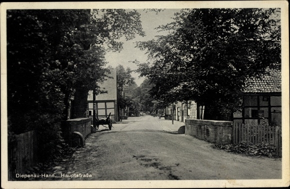 PC Diepenau Lower Saxony, main street