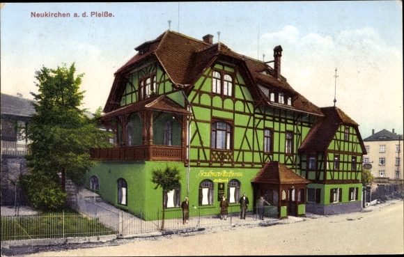 PC Neukirchen Pleiße in Saxony, Gasthaus Carthause, owned by Joh. Max Gottschall